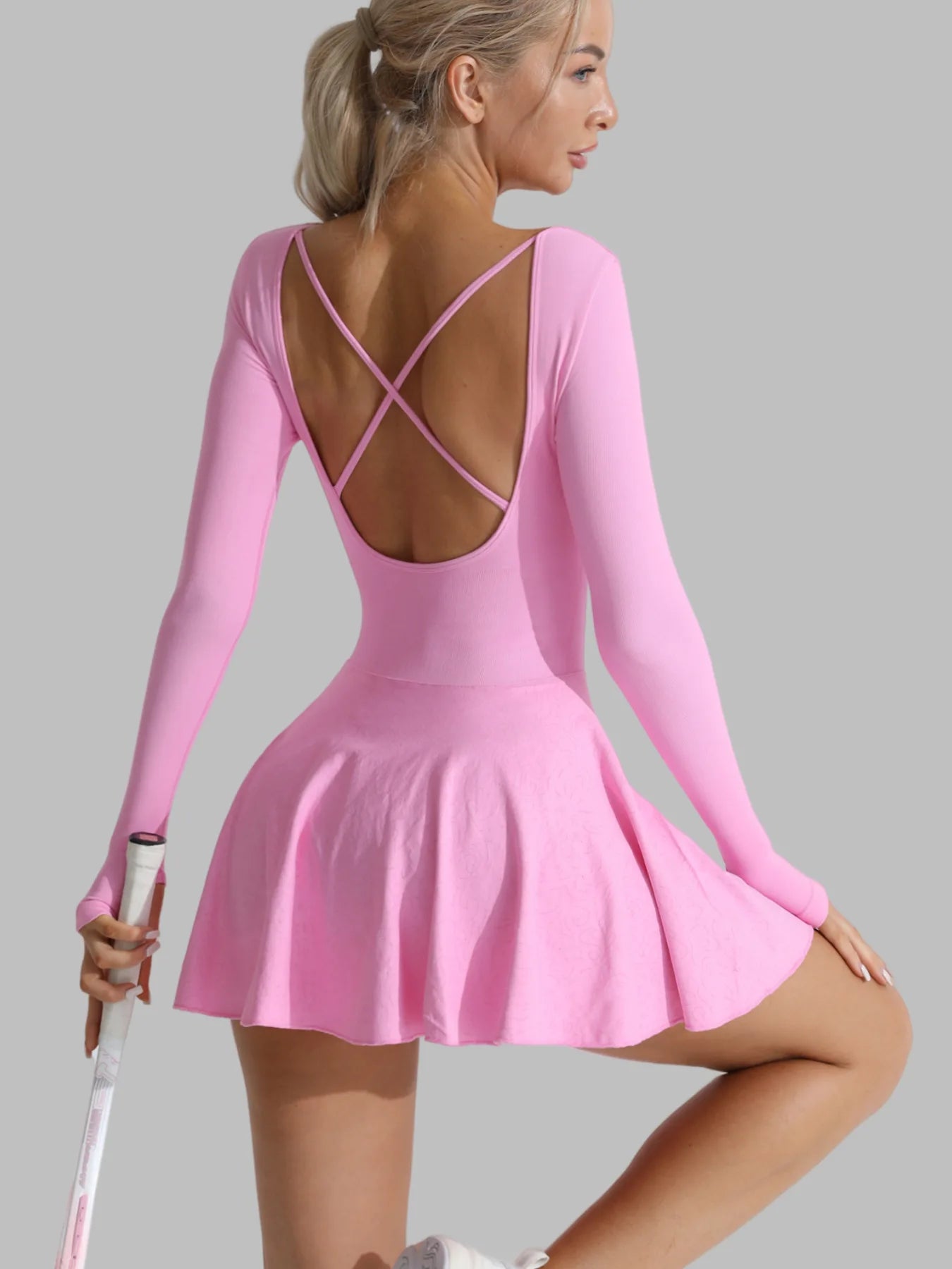 Padel Tennis Crossed Back Jumpsuit