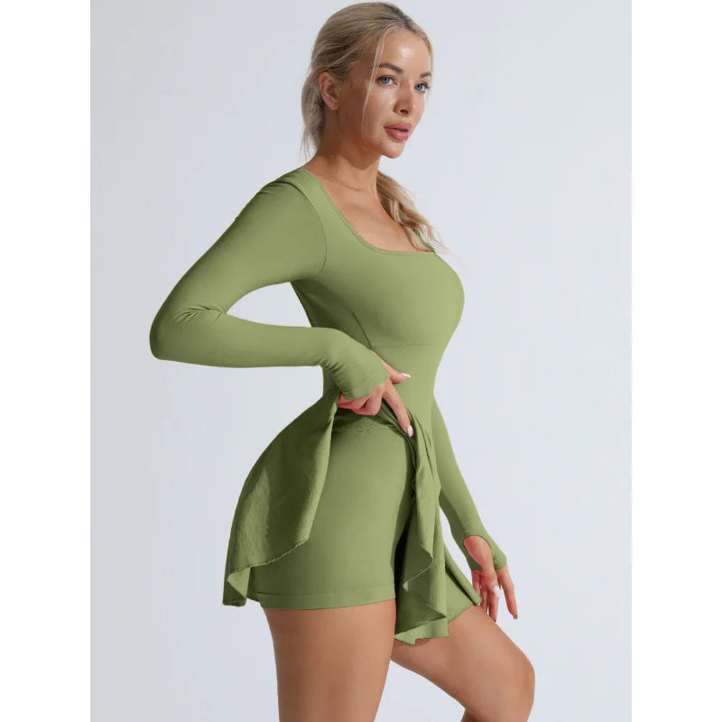 Padel Tennis Crossed Back Jumpsuit