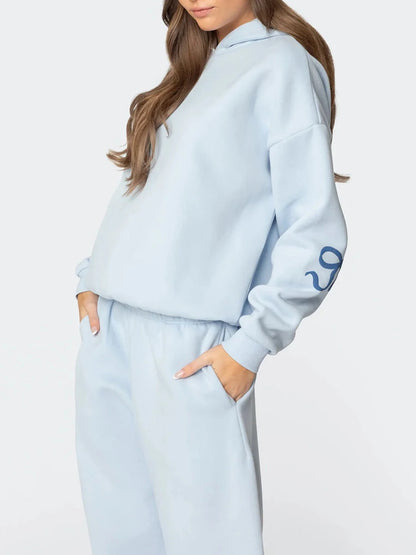 Padel Tennis Bow Print Sweat Set