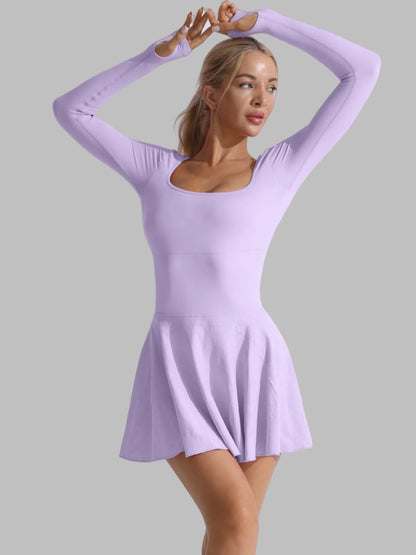 Padel Tennis Long Sleeve Dress