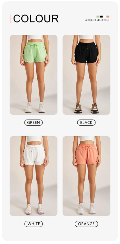 Padel Tennis High Waist Yoga Shorts