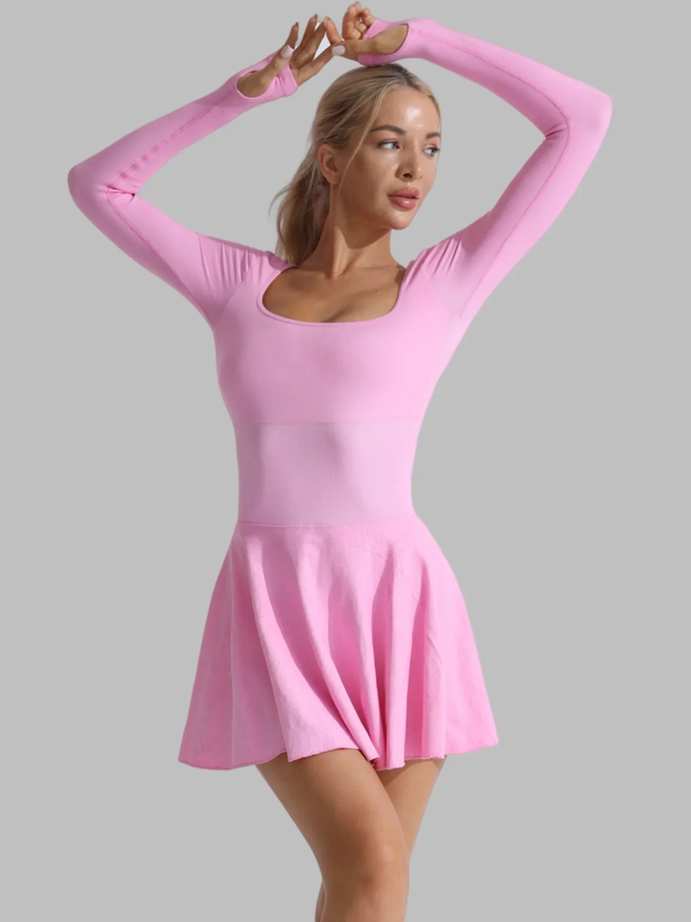 Padel Tennis Long Sleeve Dress