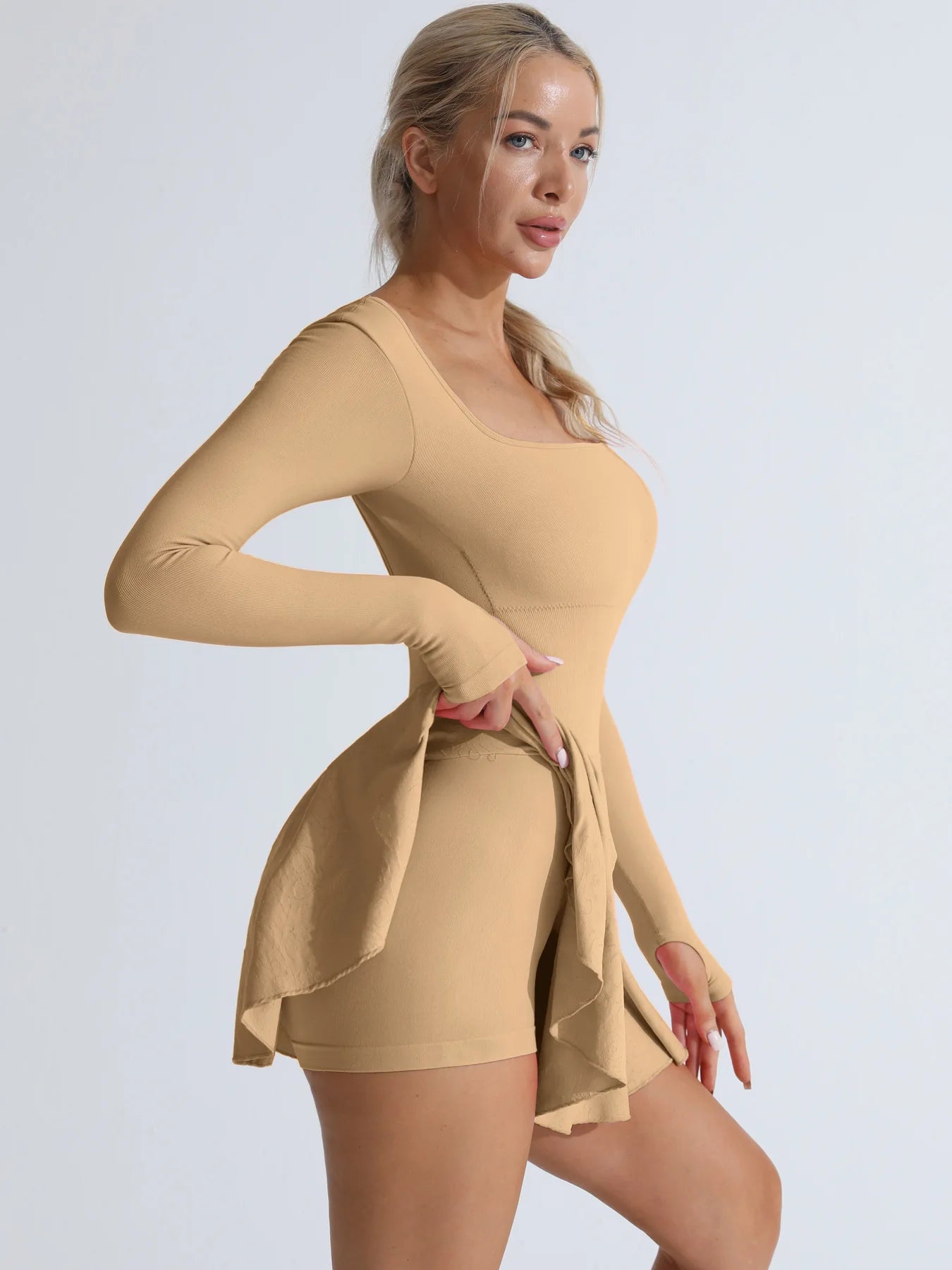 Padel Tennis Long Sleeve Dress