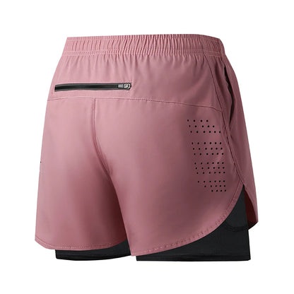 Padel Tennis Double Layer Shorts