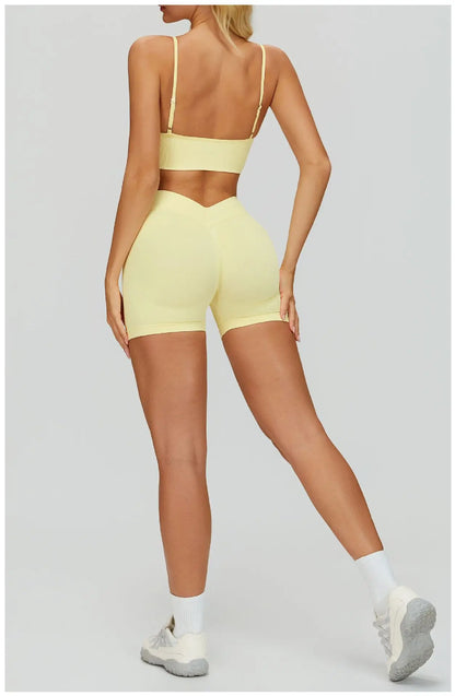 SWELTERING 2/3PCS Seamless Sportswear Fitness Sleeve Sports Suits