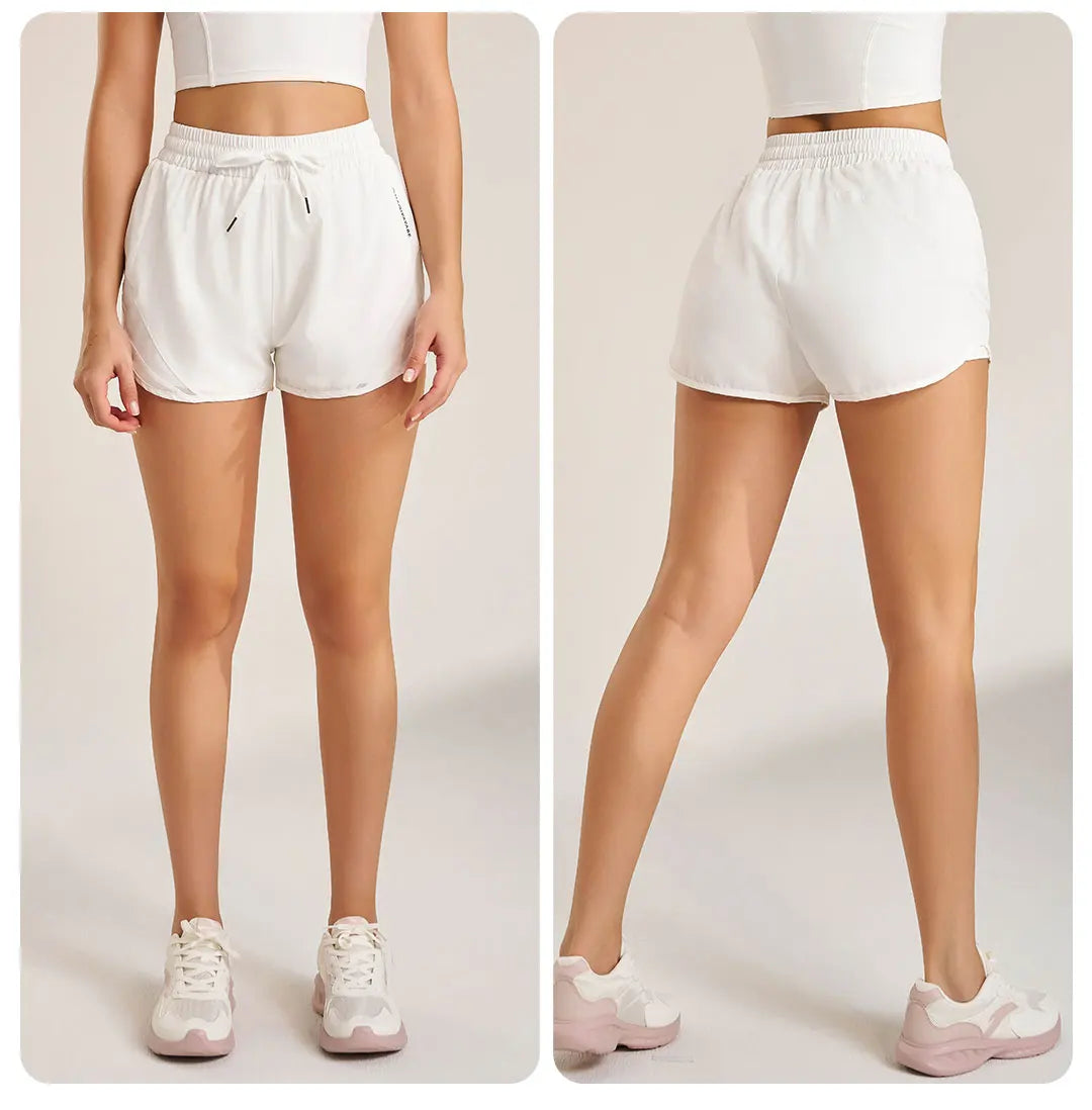 Padel Tennis High Waist Yoga Shorts