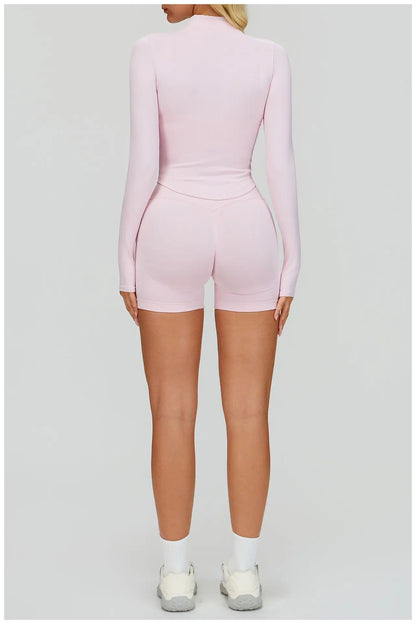 SWELTERING 2/3PCS Seamless Sportswear Fitness Sleeve Sports Suits