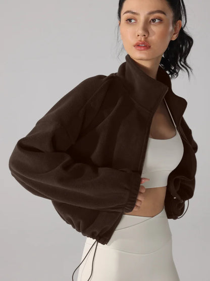 Padel Tennis Fleece Sports Jacket