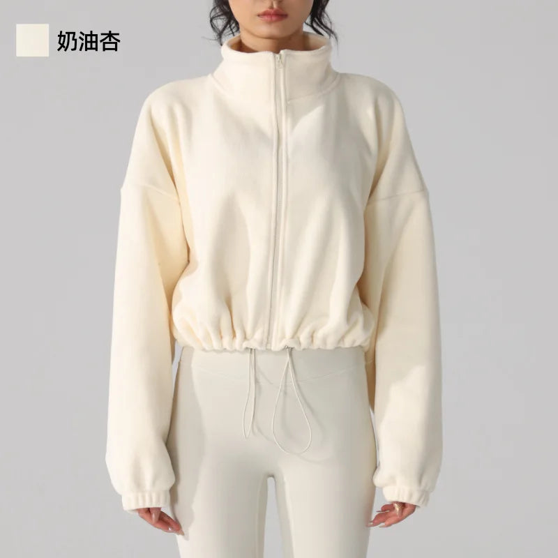 Padel Tennis Fleece Sports Jacket