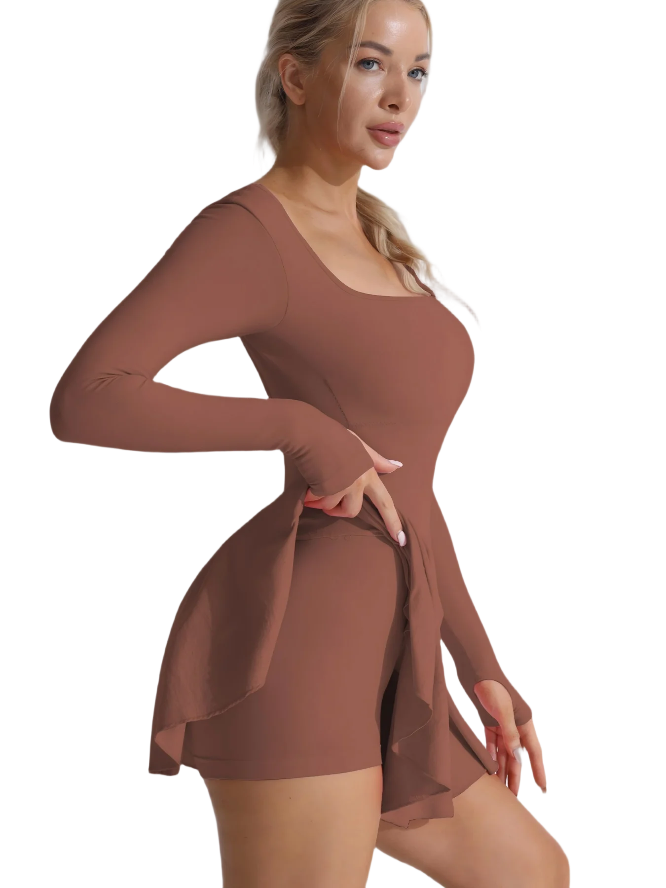 Padel Tennis Long Sleeve Dress