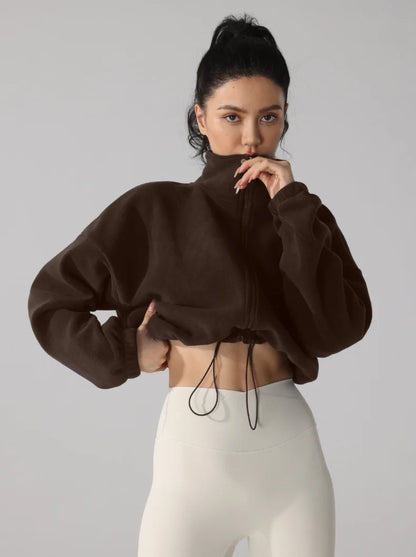 Padel Tennis Fleece Sports Jacket