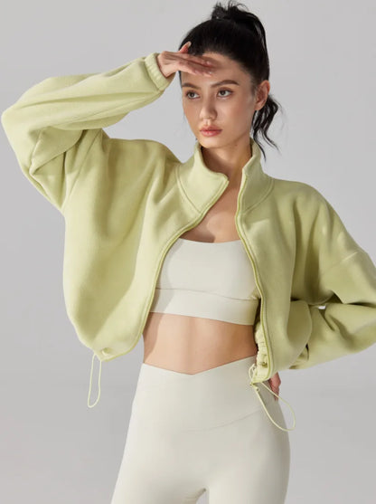 Padel Tennis Fleece Sports Jacket