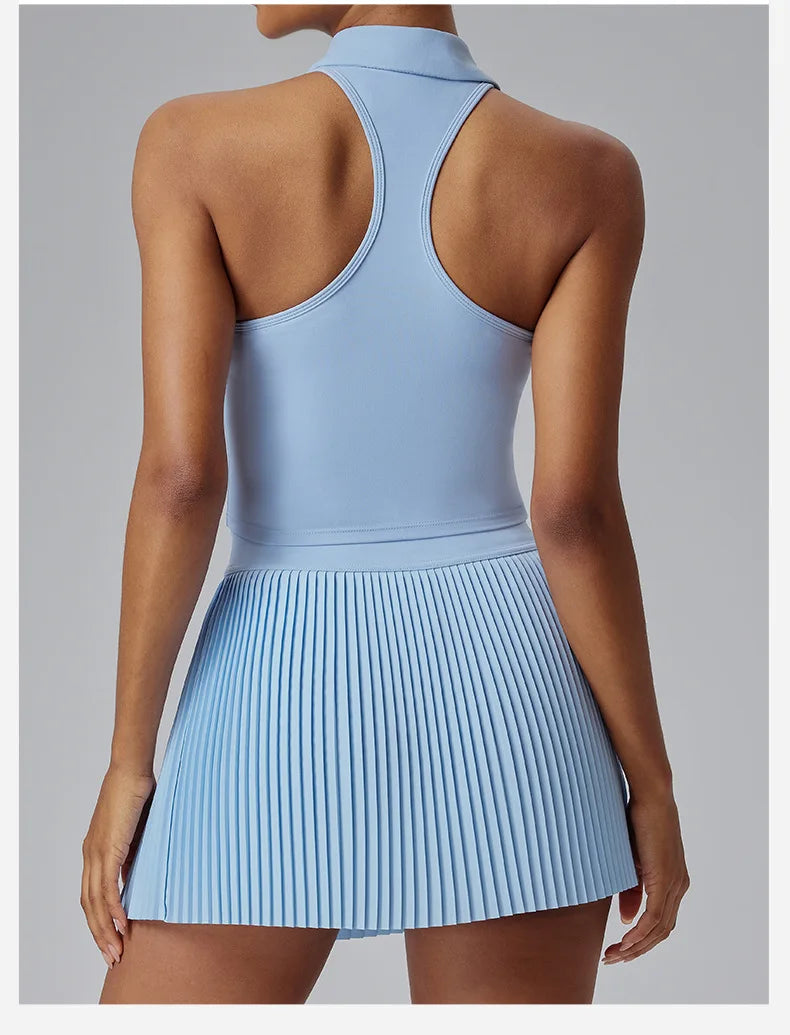 Padel Tennis Pleated Skort