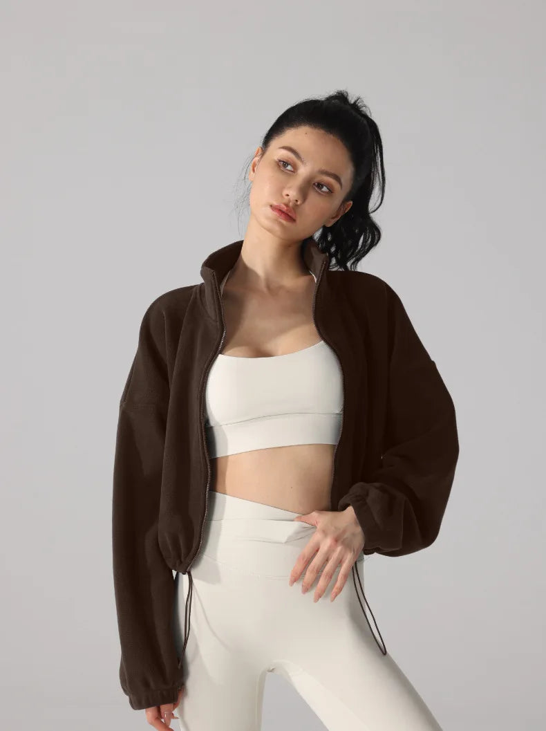 Padel Tennis Fleece Sports Jacket