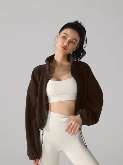 Padel Tennis Fleece Sports Jacket