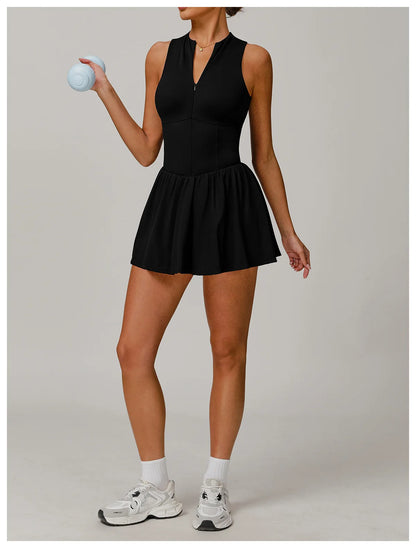 Padel Tennis Backless Jumpsuit