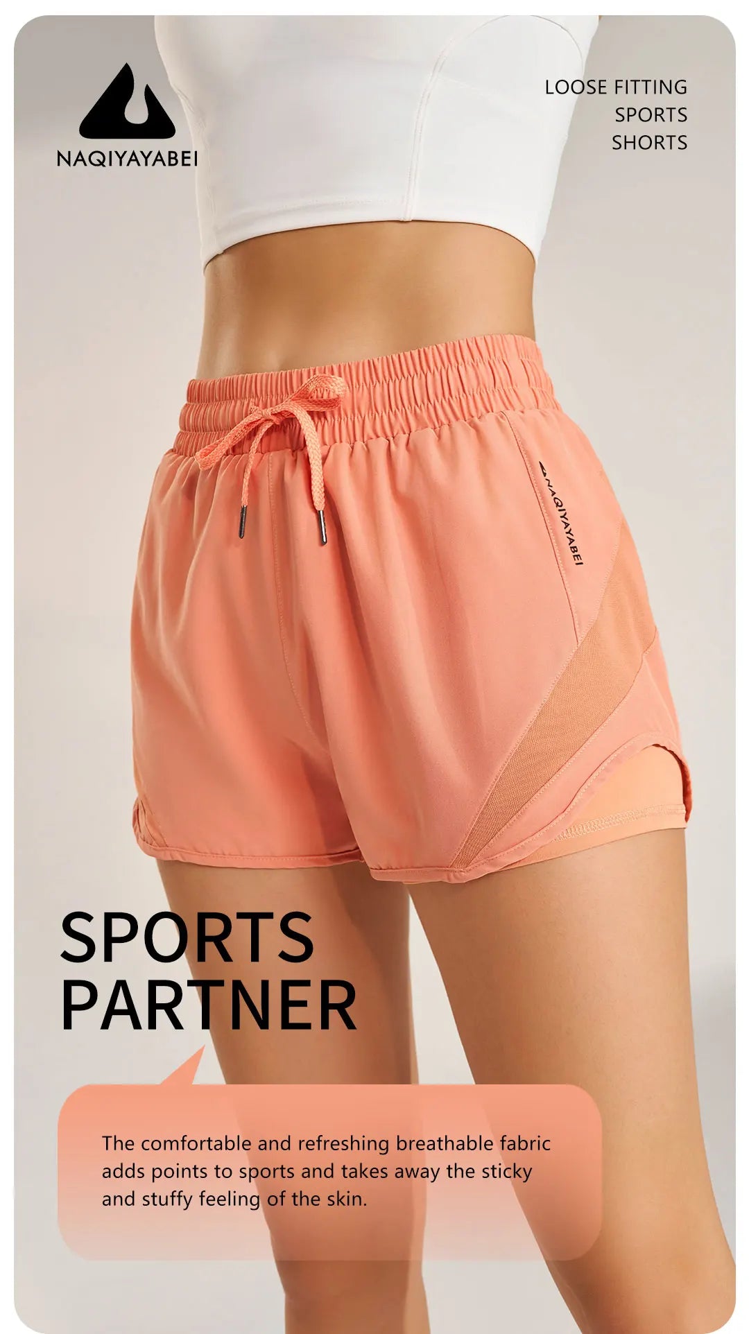 Padel Tennis High Waist Yoga Shorts
