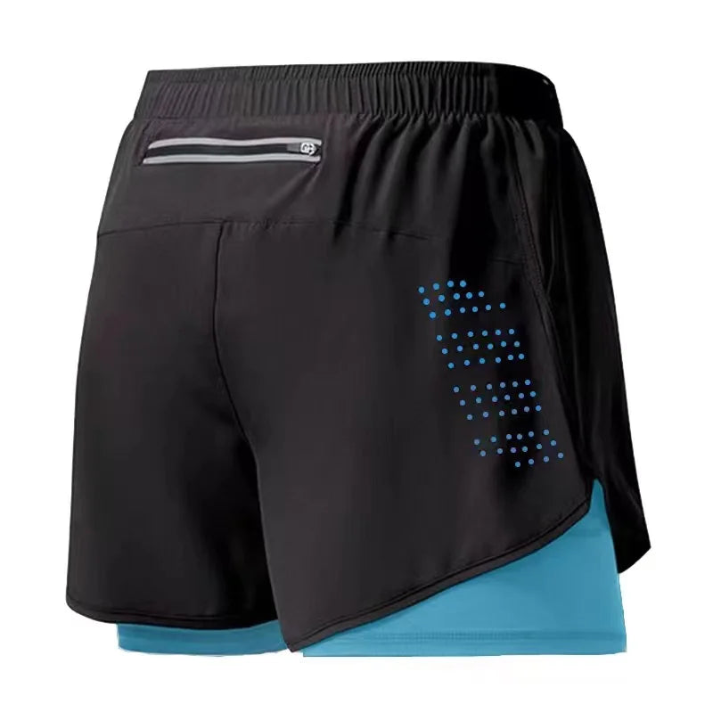 Padel Tennis Double Layer Shorts