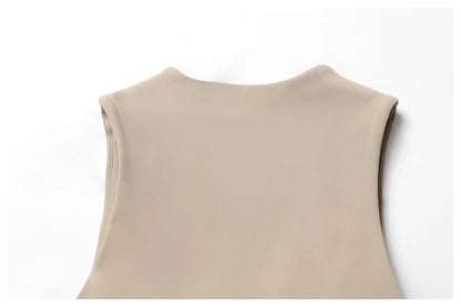 Padel Tennis Backless Jumpsuit