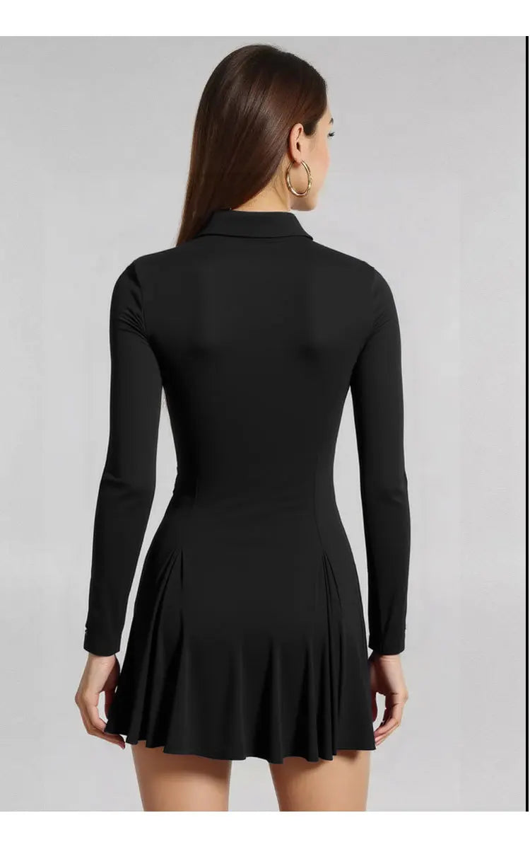Padel Tennis Long Sleeve Dress