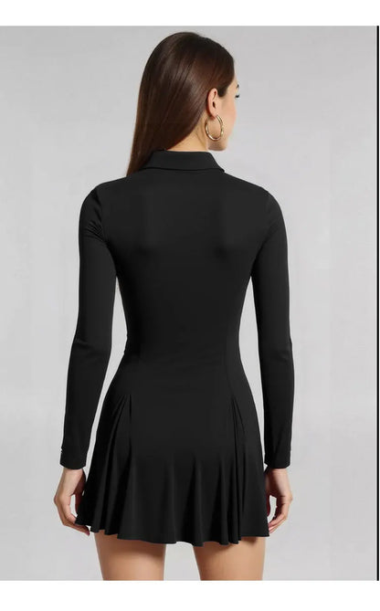 Padel Tennis Long Sleeve Dress