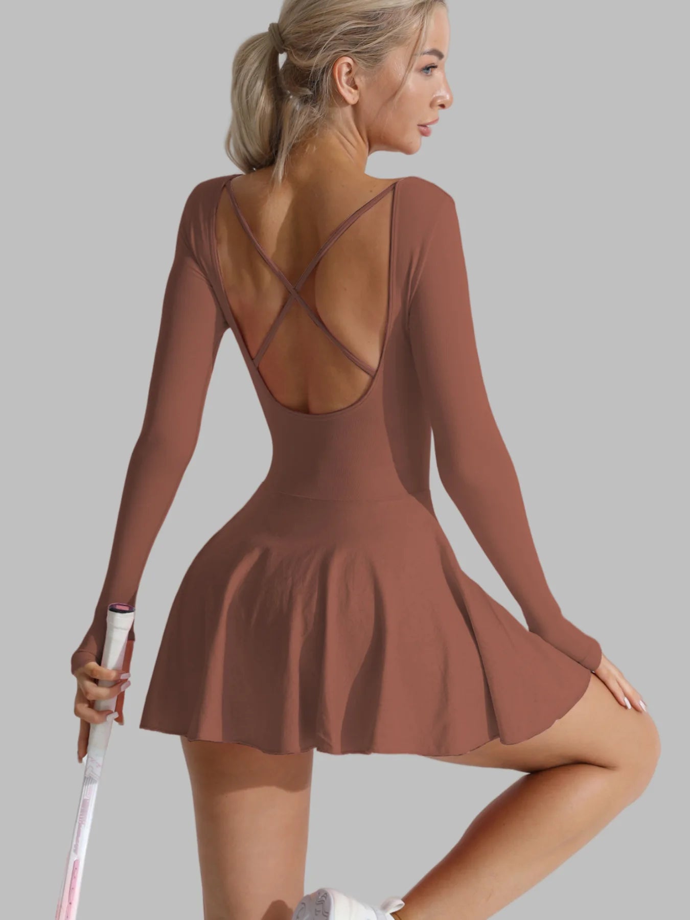 Padel Tennis Crossed Back Jumpsuit