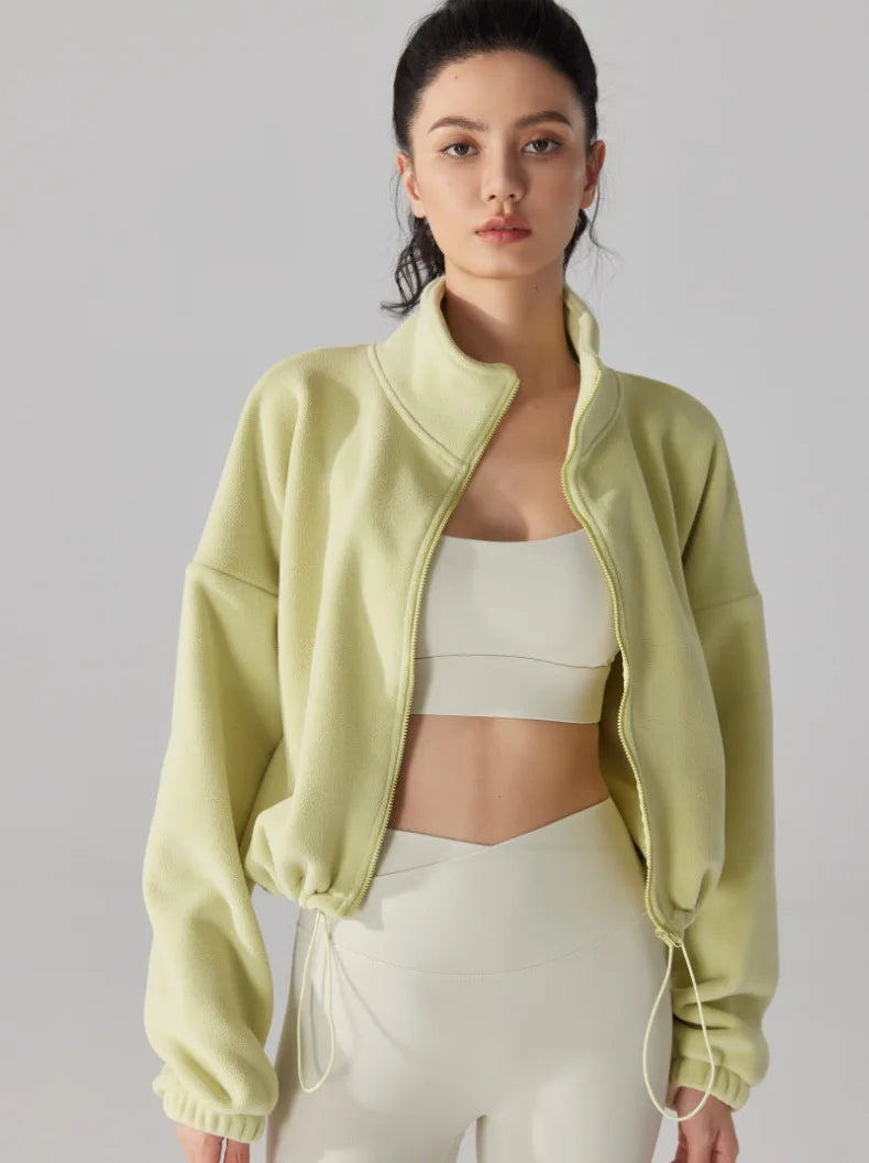 Padel Tennis Fleece Sports Jacket